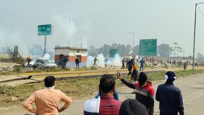 शंभू बॉर्डर पर बवाल