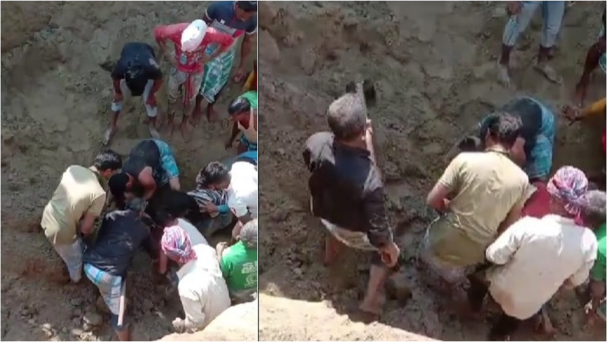 Kishanganj: 4 children died after getting buried under sunken ground while cutting soil; BSF help also failed