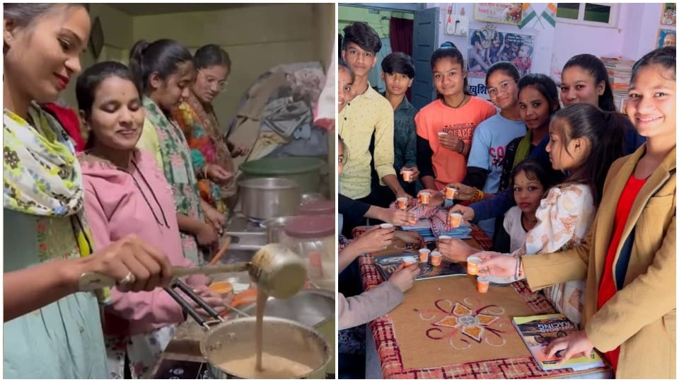 MBA pass girls started Ladli Beti Tea Stall in Rajgarh Hindi News