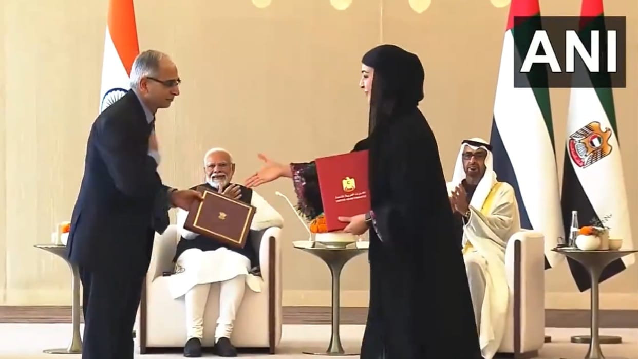 PM Modi arrives in UAE to hold talks with top leadership and inaugurate first Hindu temple in Abu Dhabi