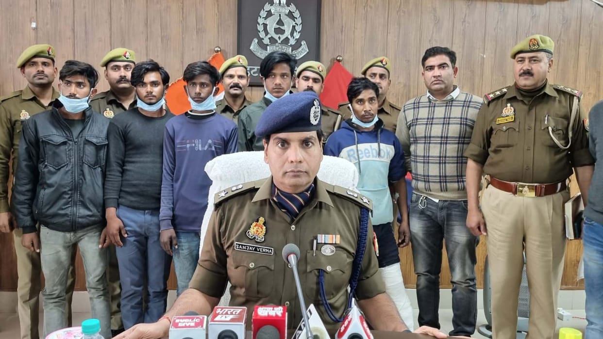 Etawah: Five miscreants arrested in encounter