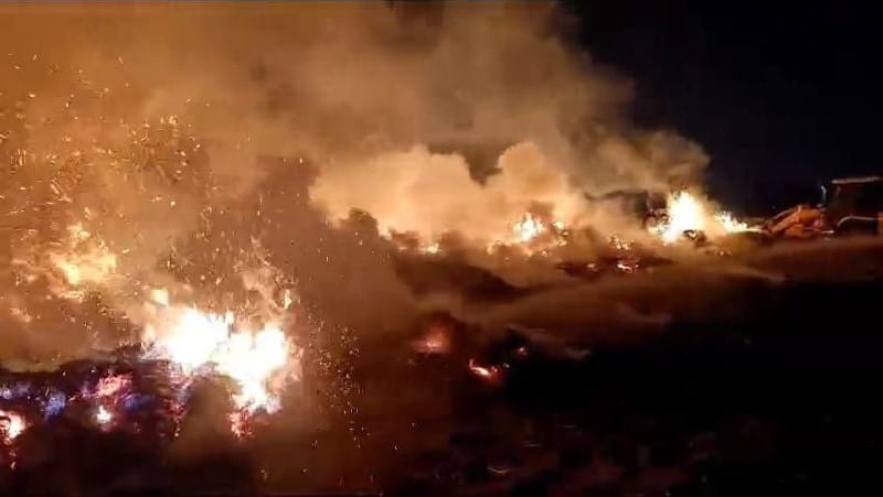 radha soami satsang beas indore news fire accident aag