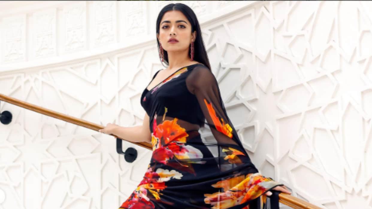 Pushpa 2 Fame Rashmika Mandanna Flight Makes Emergency Landing Actress was traveling with Shraddha Das