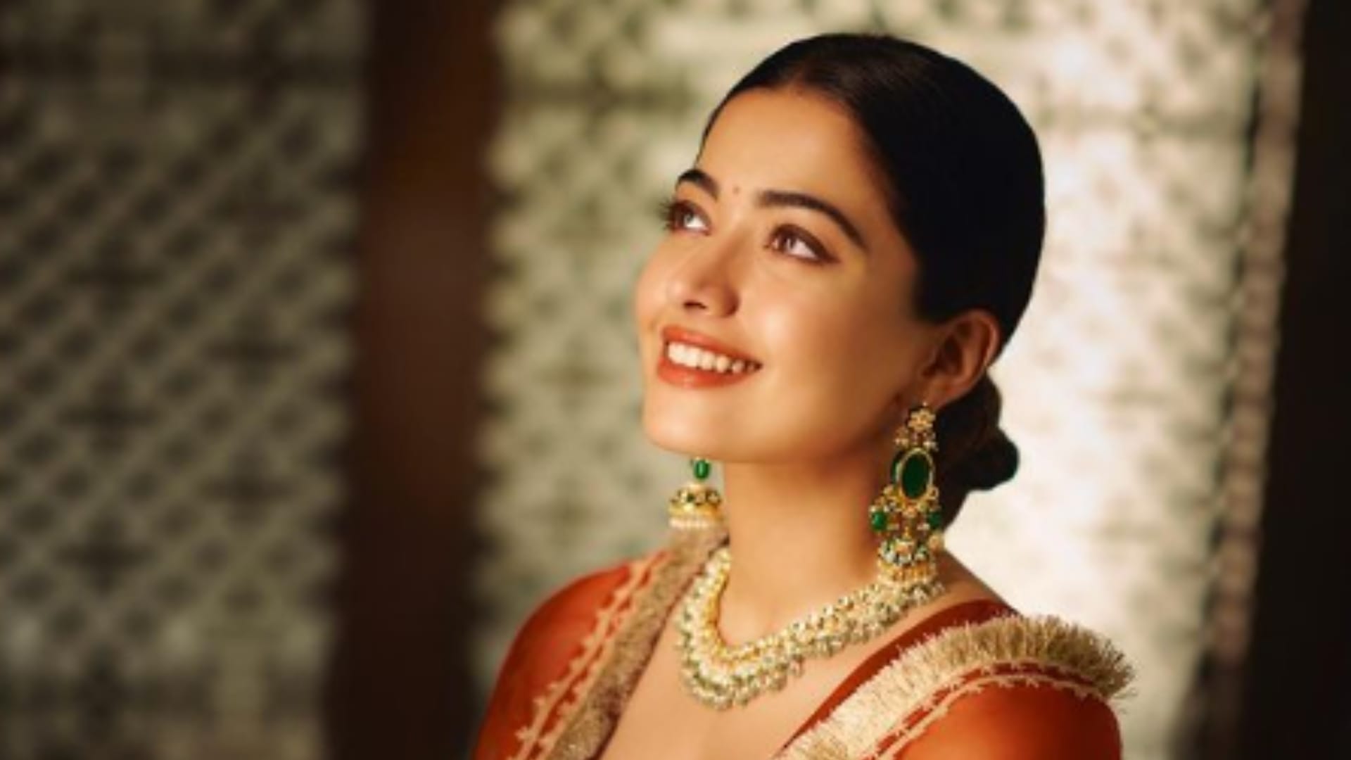 Rashmika Mandanna birthday Allu Arjun starrer Pushpa 2 The Rule makers intriguing poster of Srivalli see here
