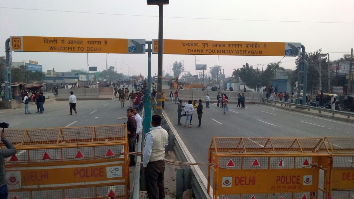 Farmer Protest: Haryana in the grip of agitation even before the entry of farmers