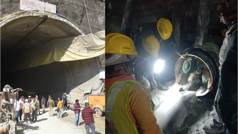 Uttarkashi workers will go into Silkyara tunnel with SDRF soldiers through pipes