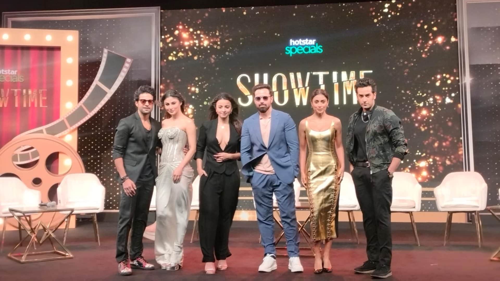 Showtime Trailer released karan johar exposing bollywood with Emraan Hashmi Mouni Roy Naseeruddin shah series