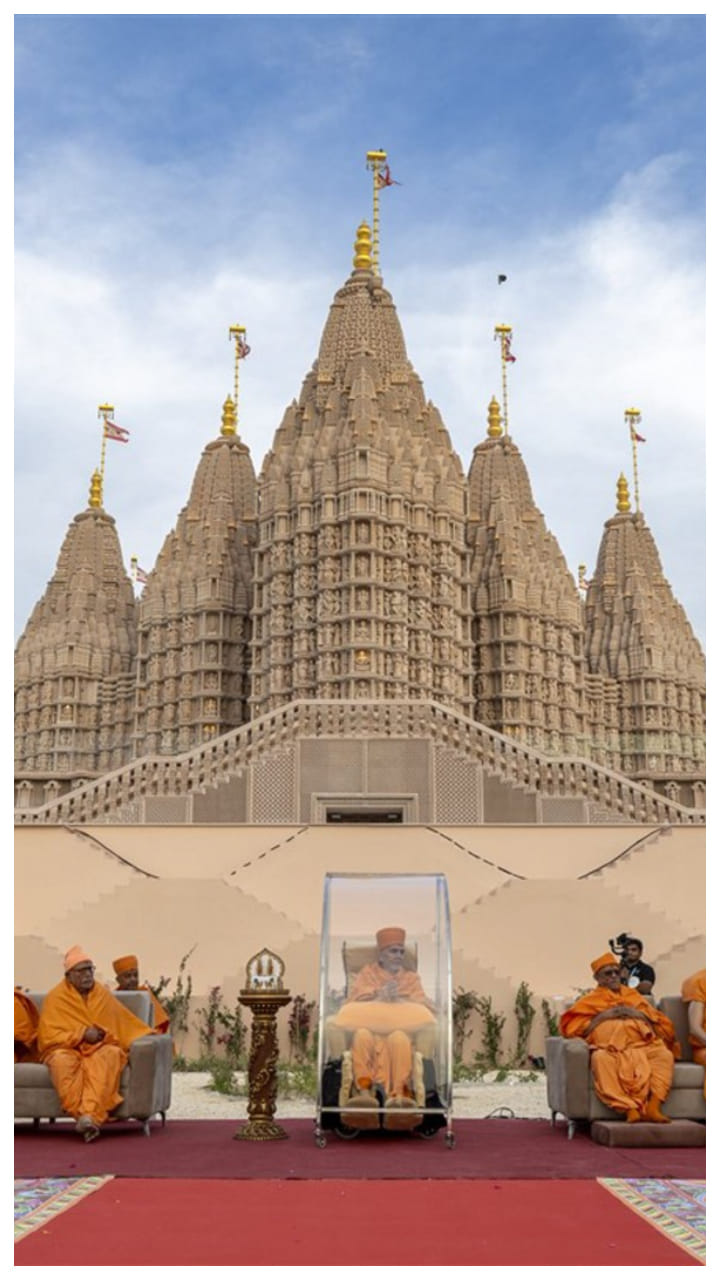 Unheard story of Mahantswami Maharaj builder of Abu Dhabi's first Hindu temple