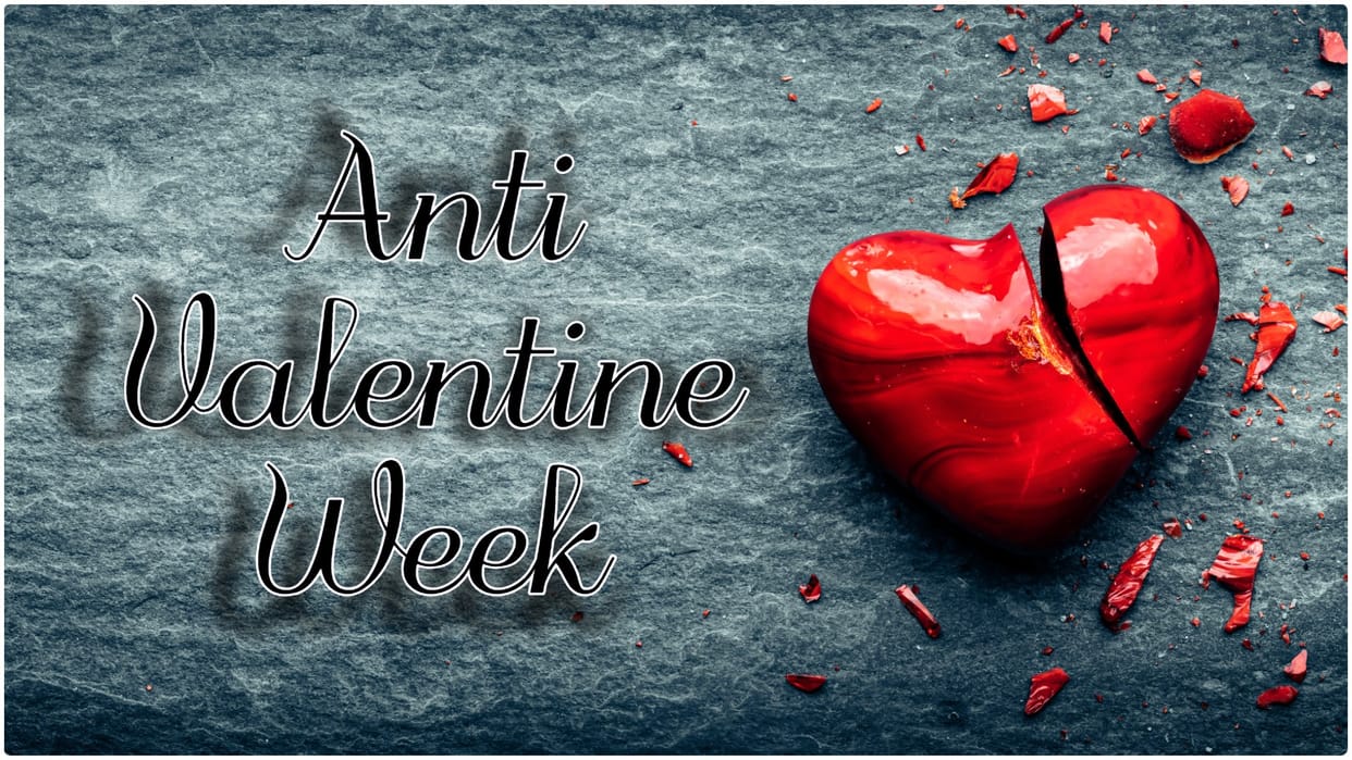 Anti Valentine Week 2024 List Slap Day To Breakup Day Datesheet in hindi