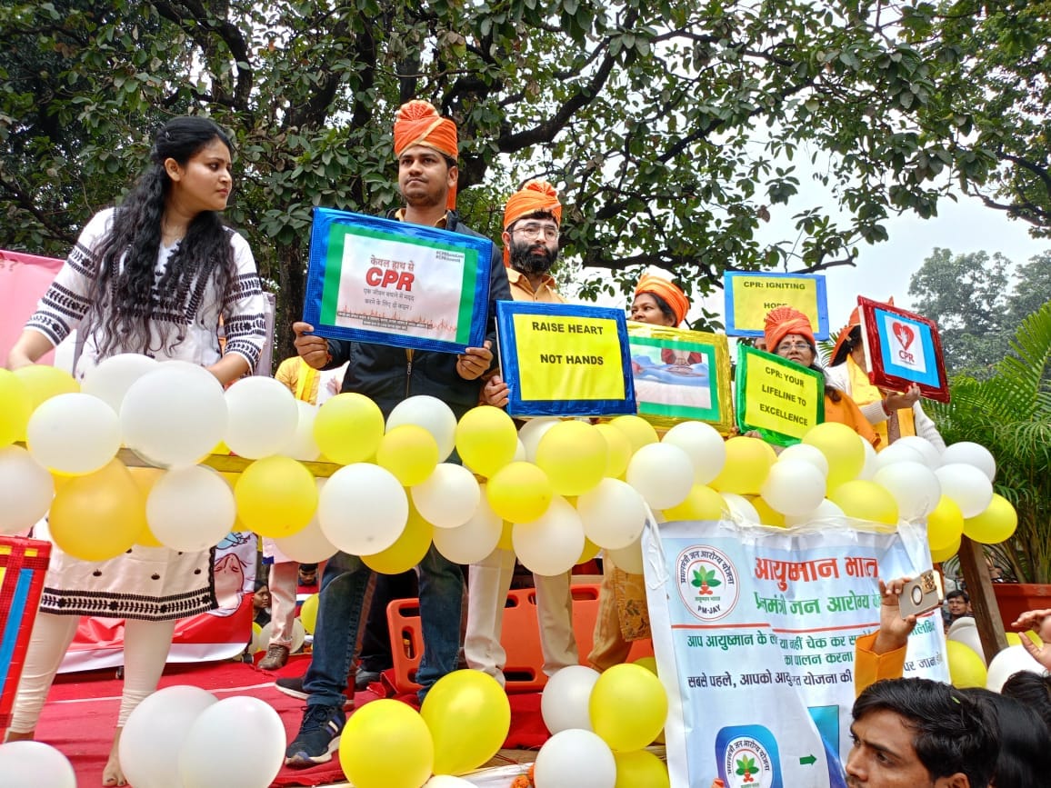 BHU Foundation Day 2024 celebration with Grand procession taken out echoing Jai Shri Ram in varanasi