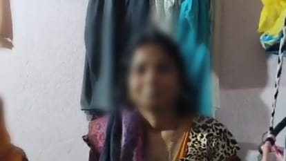 Bihar Police beaten woman along with her family in patna.People accused the woman of being a witch