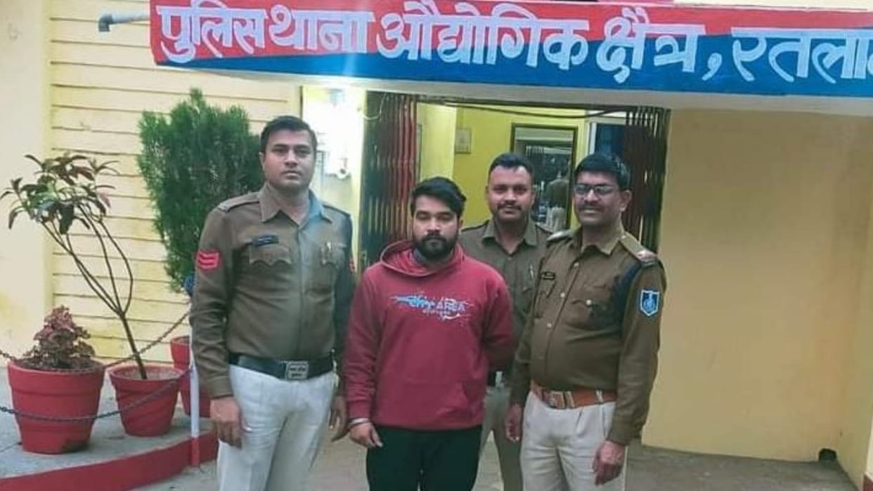 Ratlam: The person who threatened the contractor for extortion in the name of Eagle Gang arrested