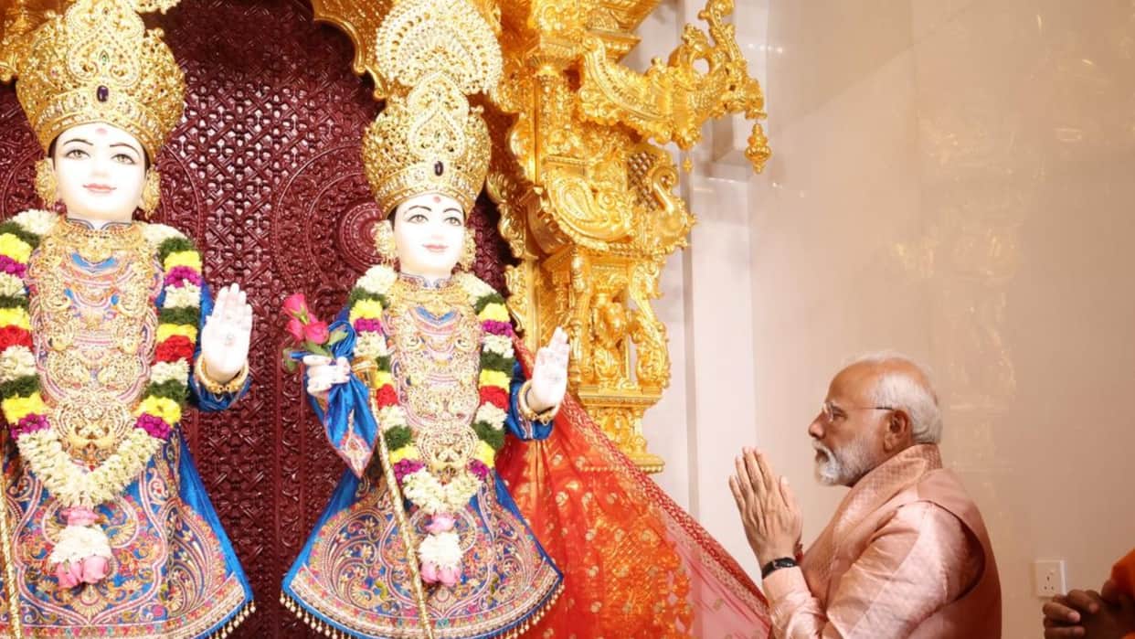 Prime Minister Narendra Modi inaugurated BAPS first Hindu temple in Abu Dhabi