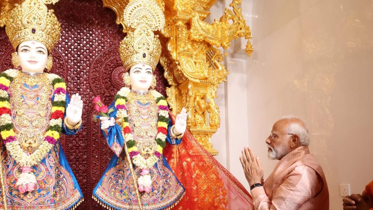 Prime Minister Narendra Modi inaugurated BAPS first Hindu temple in Abu Dhabi