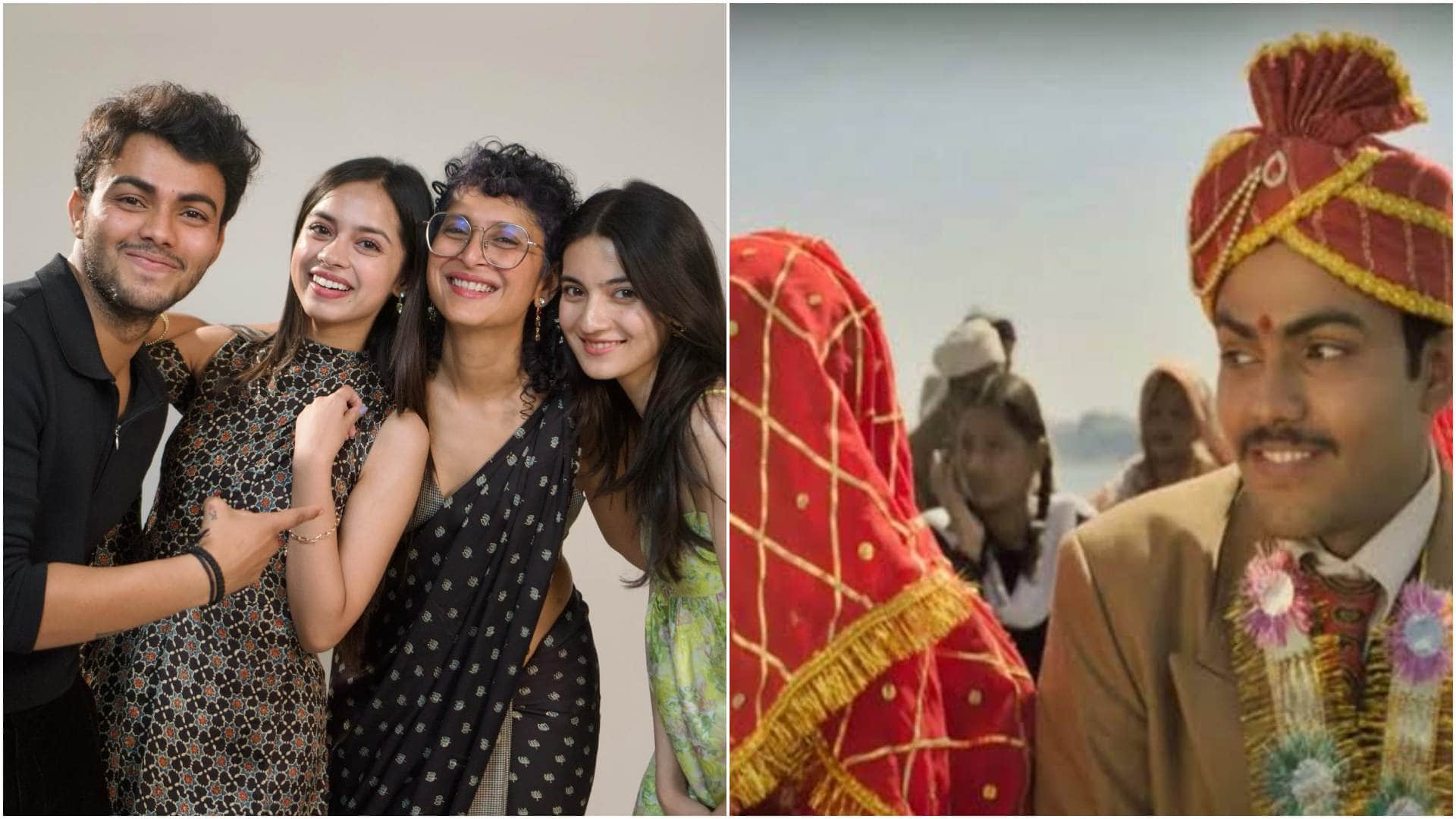Aamir Khan Kiran Rao film Laapataa Ladies stars cast Ravi Kishan to Durgesh Kumar Nitanshi Goel Chhaya Kadam