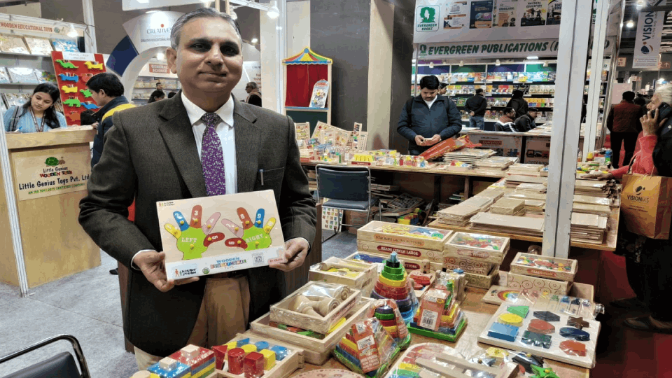Now children will learn mathematics and science while playing in world book fair