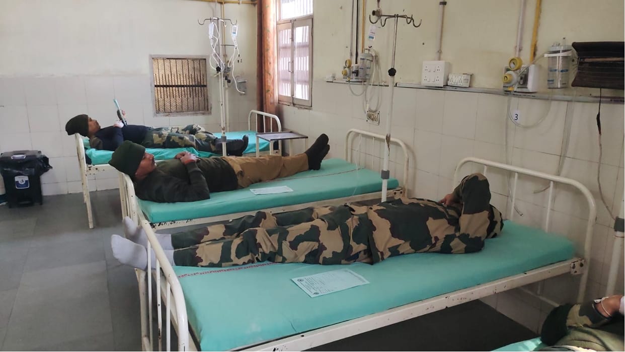 BSF jawans deployed for security in Bahadurgarh fell ill during farmers protest