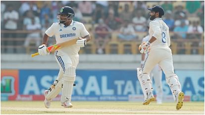 IND vs ENG: पहले दिन भारत ने की रनों की बारिश, रोहित-जडेजा का शतक, डेब्यू टेस्ट में सरफराज खान की यादगार पारी IND vs ENG 3rd Test DAY 1 Highlights Rohit Sharma Ravindra Jadeja century Sarfaraz Khan fifty in debut test