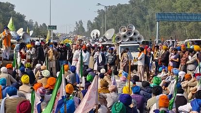 Farmers Protest Update in Hindi From Shabhu and data singh wala border Bharat Bhand