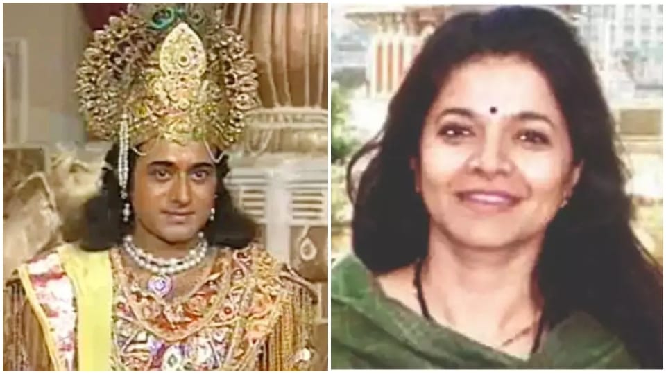 MP News: Mahabharata's Shri Krishna complains against ACS wife, says - she is not allowing him to meet his dau