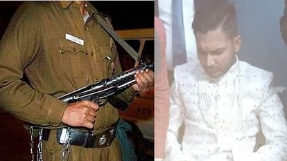 gunners deployed for security of groom Police kept strict vigil then took seven rounds in mathura