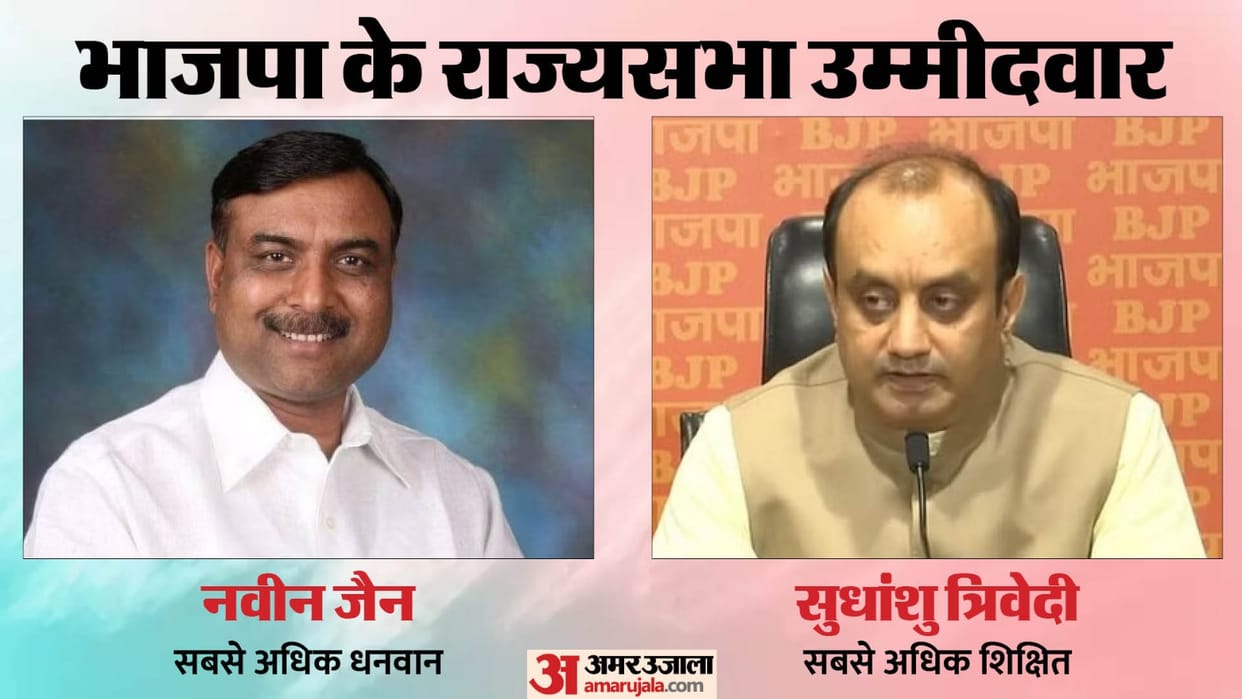 Rajya Sabha Elections: Naveen has the most property and Sudhanshu is the most educated