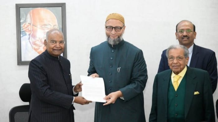 One Nation One Election Ram Nath Kovind Committee Owaisi Meeting