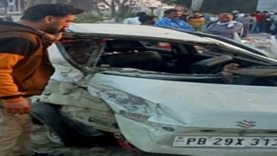 Three died in accident in Makhu of Punjab