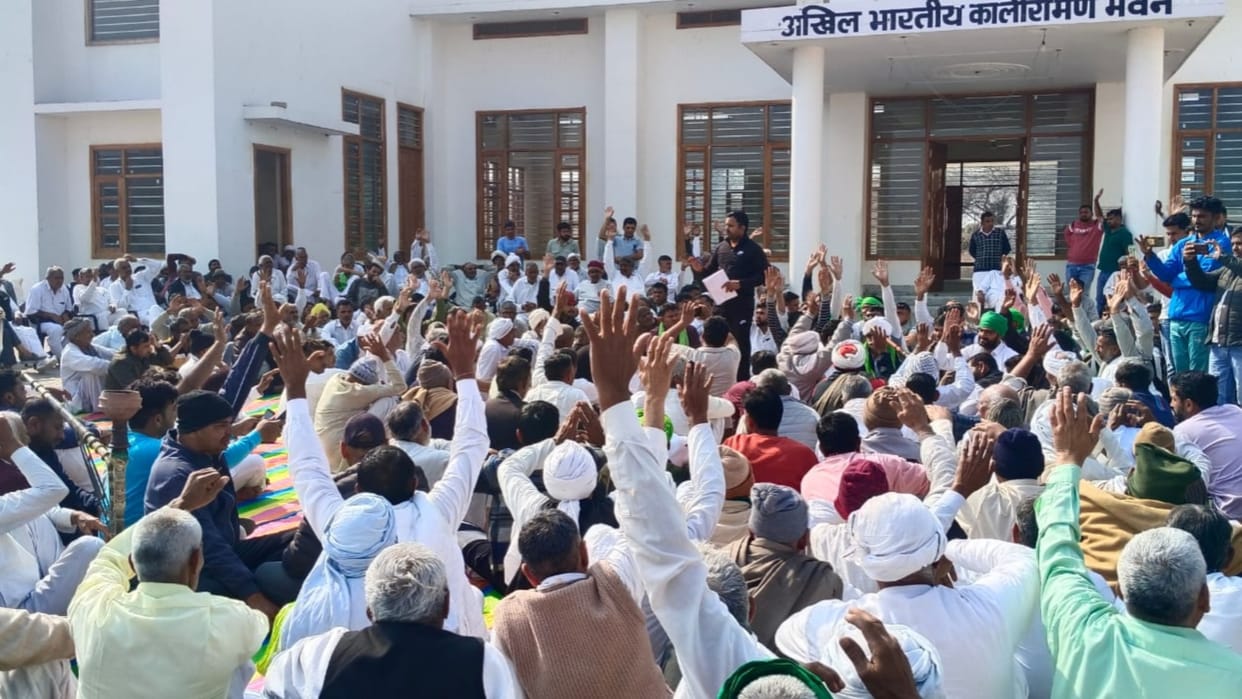 Farmer Protest: Farmers formed committee in Hisar, warned to march to Shambhu border with tractor trolley
