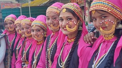 Nanda-Gaura Mahotsav in Chamoli Cm Dhami Road show grand welcome Uttarakhand Watch Photos