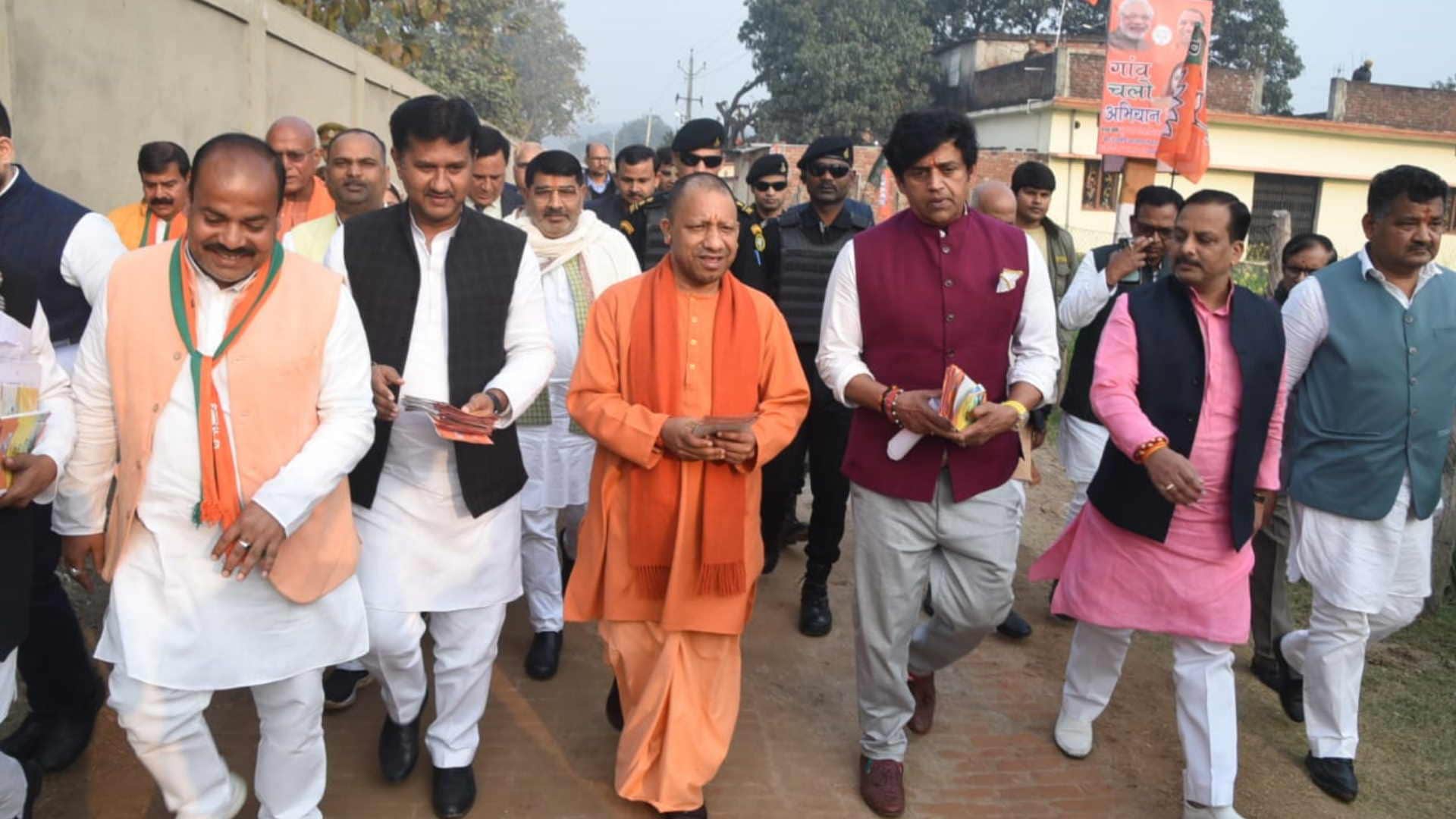 Had to agitate for Vantangiya today its own Gram Panchayat