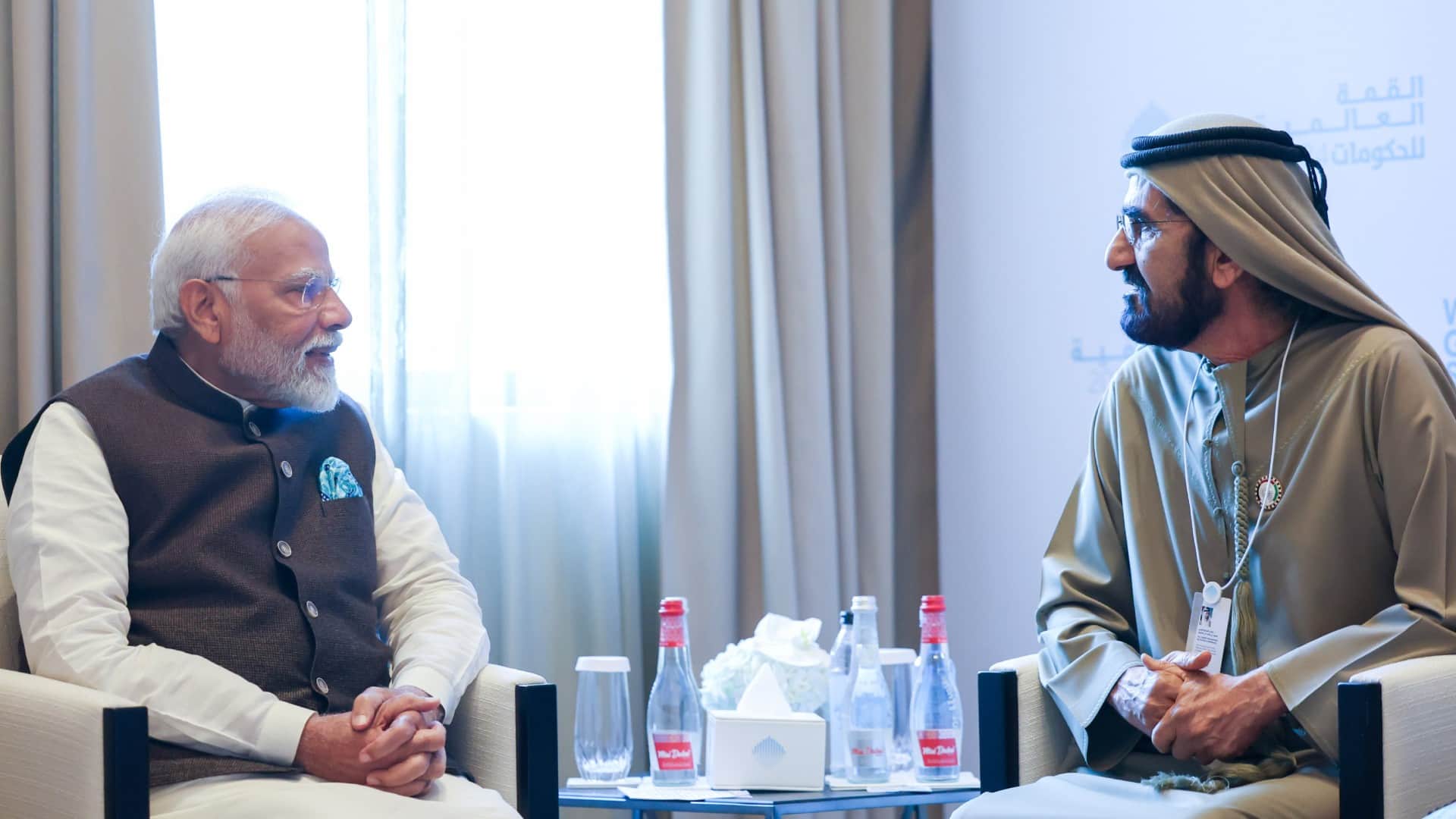 PM Modi UAE-Qatar tour in photos Indian community welcomed at the hotel in Doha see photos