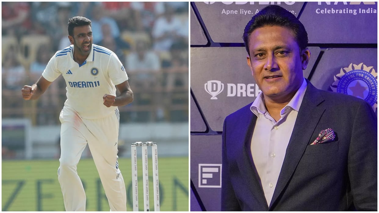 IND vs ENG Ashwin dedicated his 500th test wicket to his father Anil Kumble gave this challenge