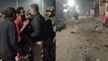 Bihar News : दरभंगा में मूर्ति विसर्जन को लेकर फिर हुआ पथराव, पुलिसकर्मी सहित दर्जन भर लोग घायल Bihar News : Stone pelting during immersion of Saraswati idol in Darbhanga, including policemen injured.