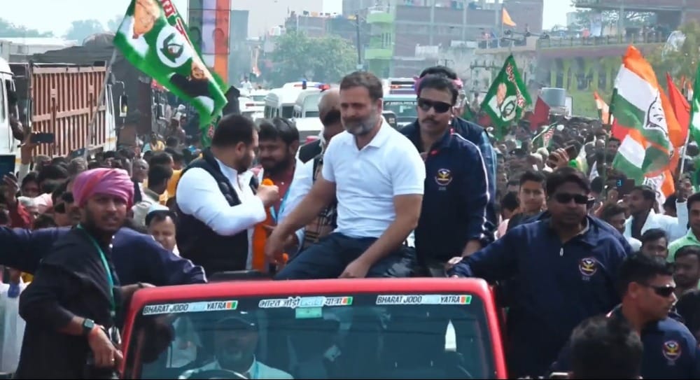 Bihar News: Tejashwi Yadav and Kanhaiya Kumar's distance got erased in Rahul Gandhi's Bharat Jodo Nyay Yatra