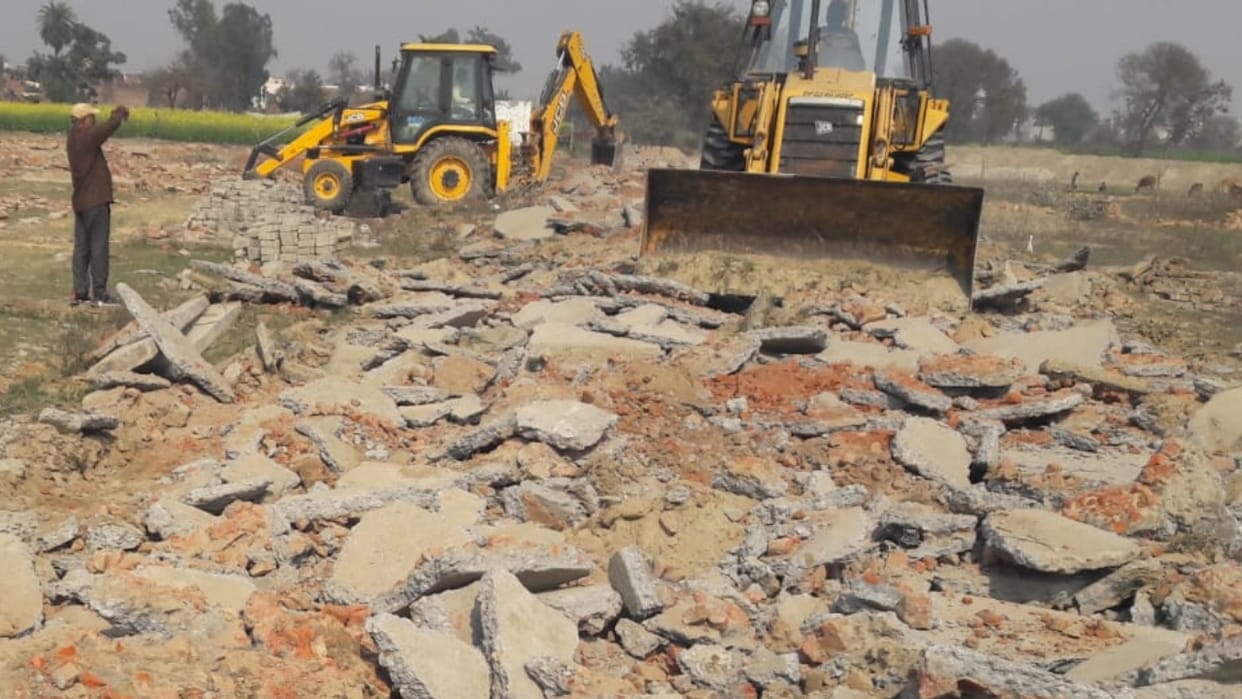Demolition Action Taken Against Five Illegal Colonies In Bareilly