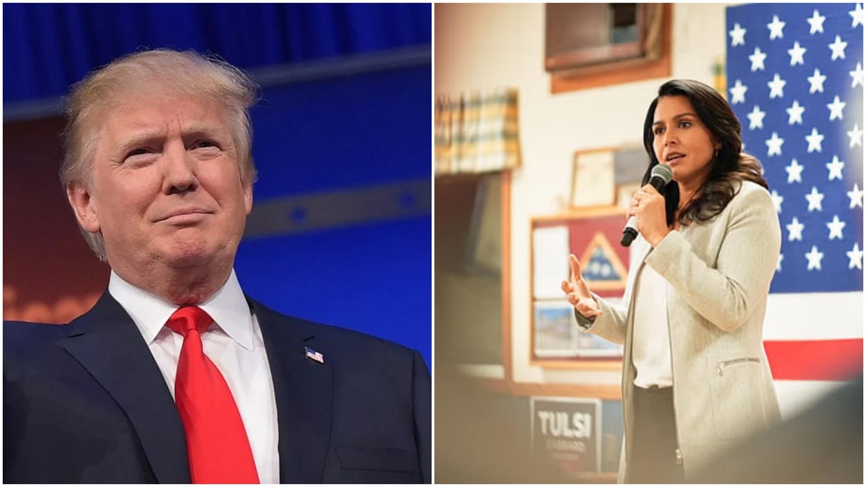 report: Donald Trump in conversation with Tulsi Gabbard on being vice presidential candidate