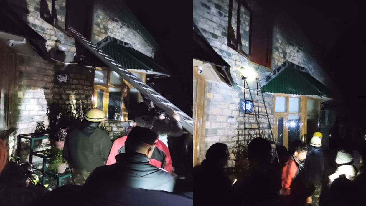Solan News: House fire in Nalwa Kasauli, loss worth lakhs