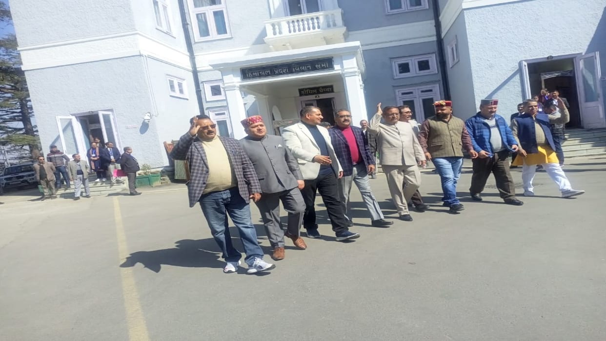 HP Assembly Budget Session live updates: nokjhok between ruling party and opposition regarding foundation ston