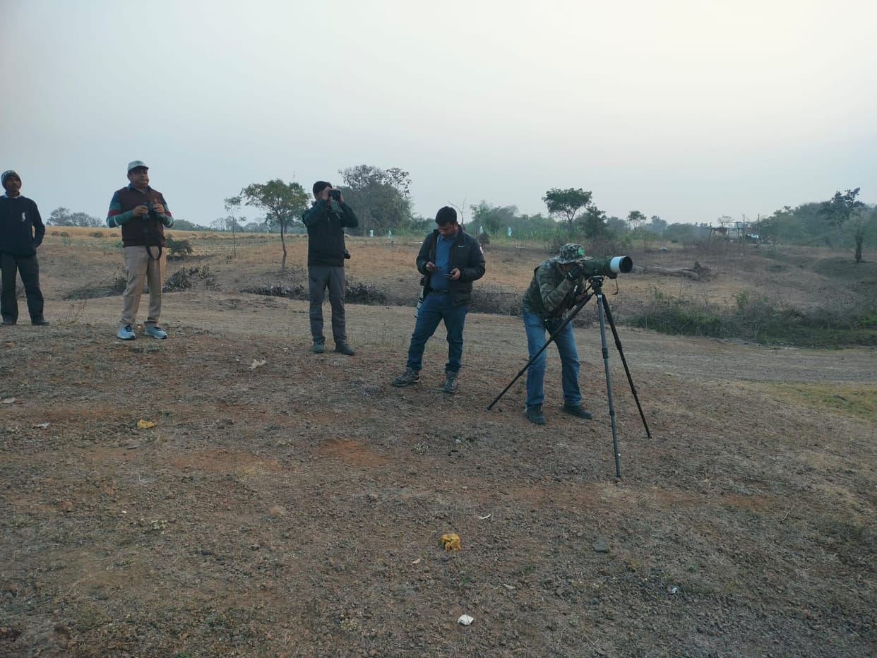 Indore News: Counting of vultures started in Indore, two years ago there were 117 vultures around Indore.
