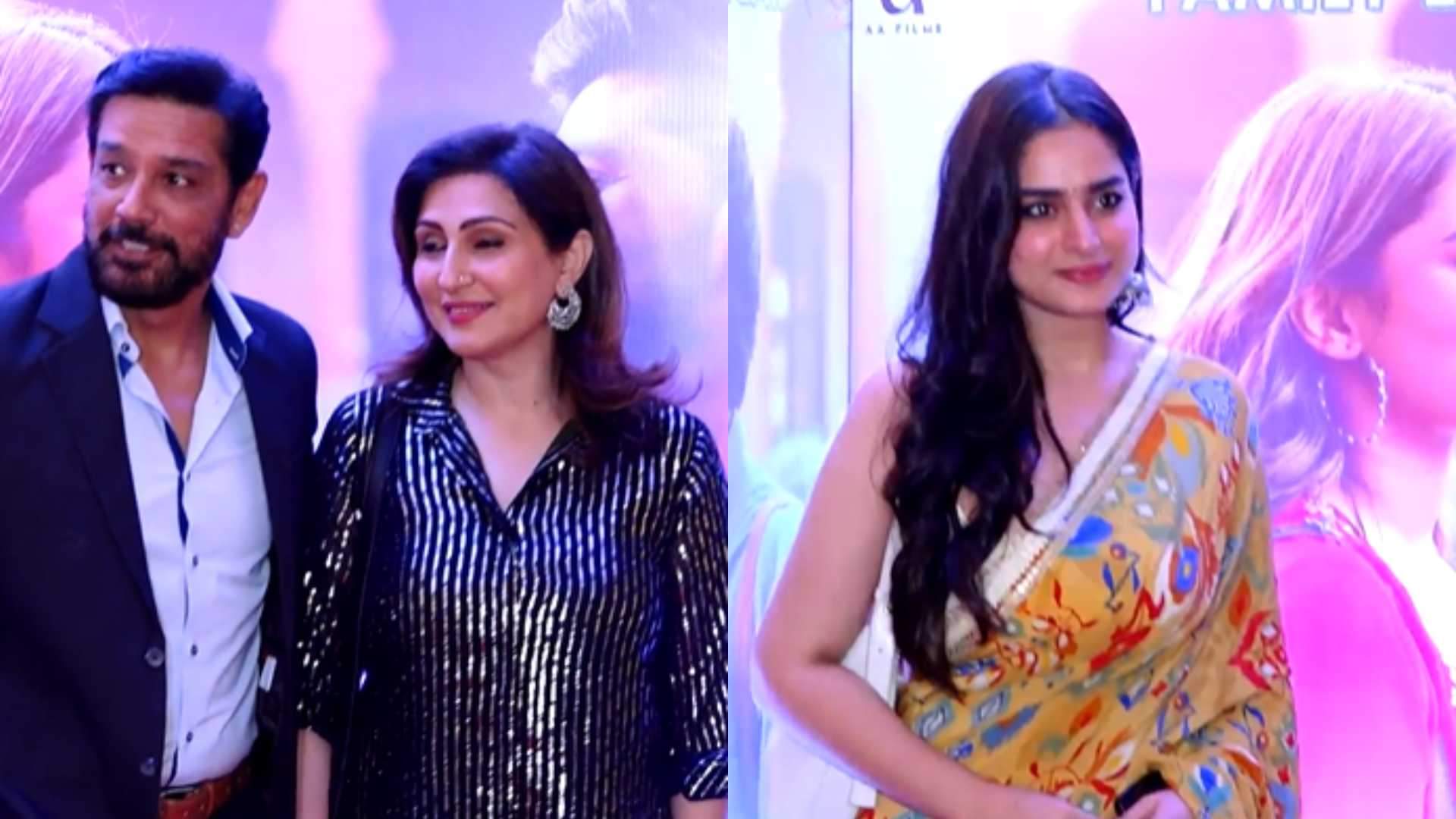 Kuch Khattaa Ho Jaay Screening Anupam Kher Saiee Manjrekar Guru Randhawa Kapil See star studded night photos