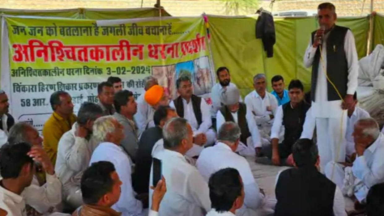 Jaisalmer 10 days long strike in deer hunting case ends know what was agreed upon