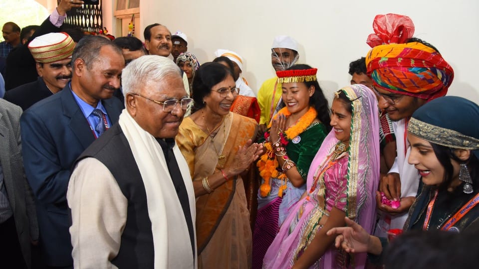 governor of mp Mangubhai C Patel janjatiya addhyan and vikas kendra