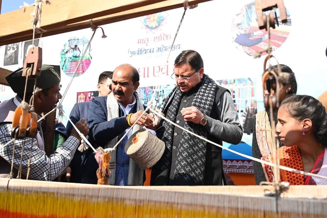 Uttarakhand CM Pushkar singh dhami unique style new avatar Before Lok Sabha elections video