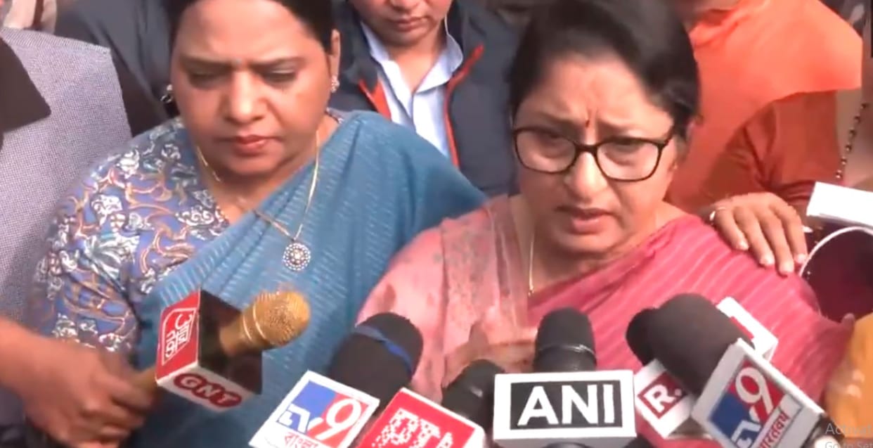 bjp delegation visit west bengal sandeshkhali said mamata banerjee murdering democracy in state