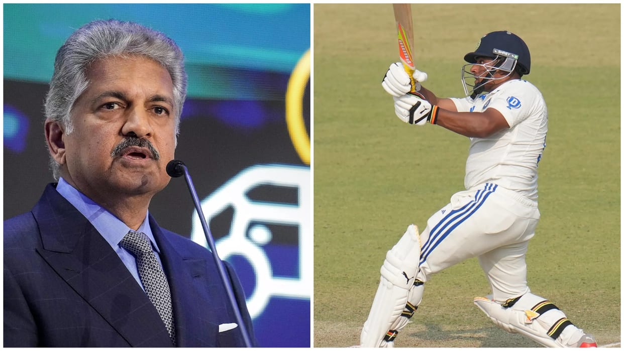 IND vs ENG 3rd Test Anand Mahindra will give Thar car to Sarfaraz Khan father Naushad khan