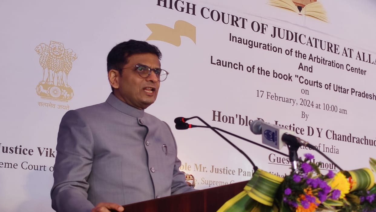 CJI said: The role of mediation in justice is useful since old times, lawyers familiar with new technology.