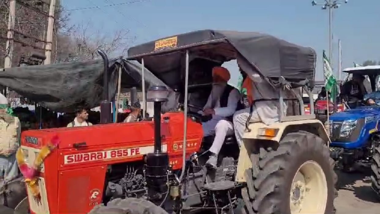 Tractor march at tehsil level in Haryana, farmers stand firm in Fatehabad for fifth day, paramilitary force
