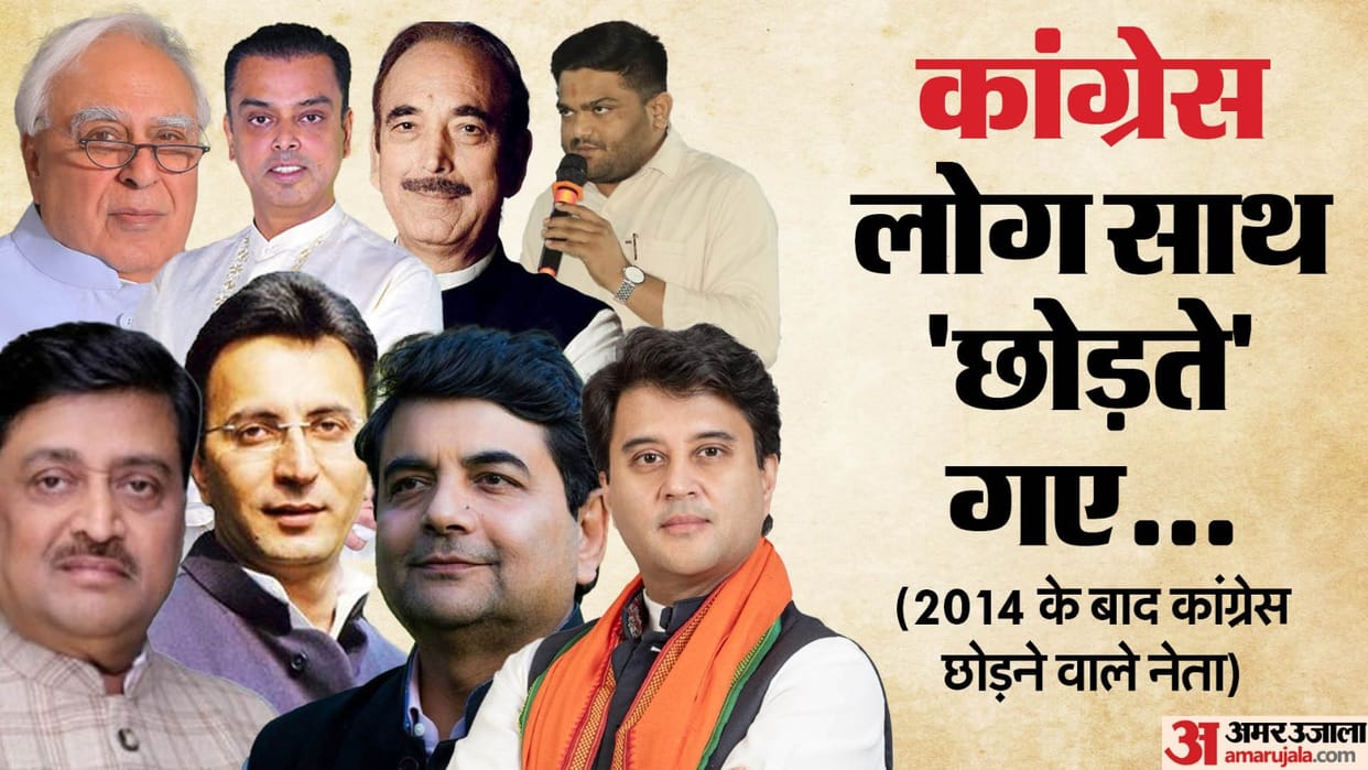 List of prominent Congress leaders who left the party and joined other parties