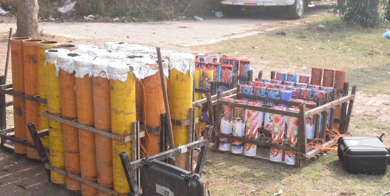 Chitrakoot blast, painful death of four innocent, Use of dynamite gunpowder for powerful explosion